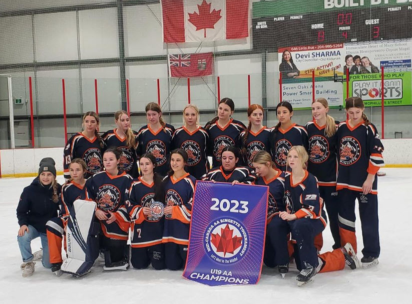 Mid Canada AA Ringette Tournament Website by RAMP InterActive